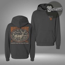 Brantley Gilbert Merch Hunting Season Collection Buck Field Two Sided Hoodie