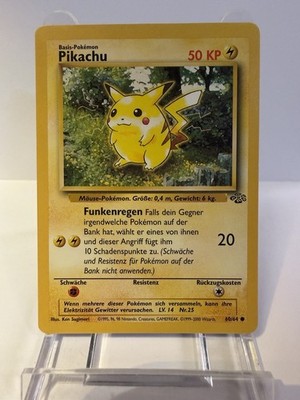 Pokémon TCG Pikachu Jungle 60/64 Englisch Common  Excellent