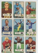 1954 Bowman Football Singles You Pick *FINISH YOUR SET* Most EX
