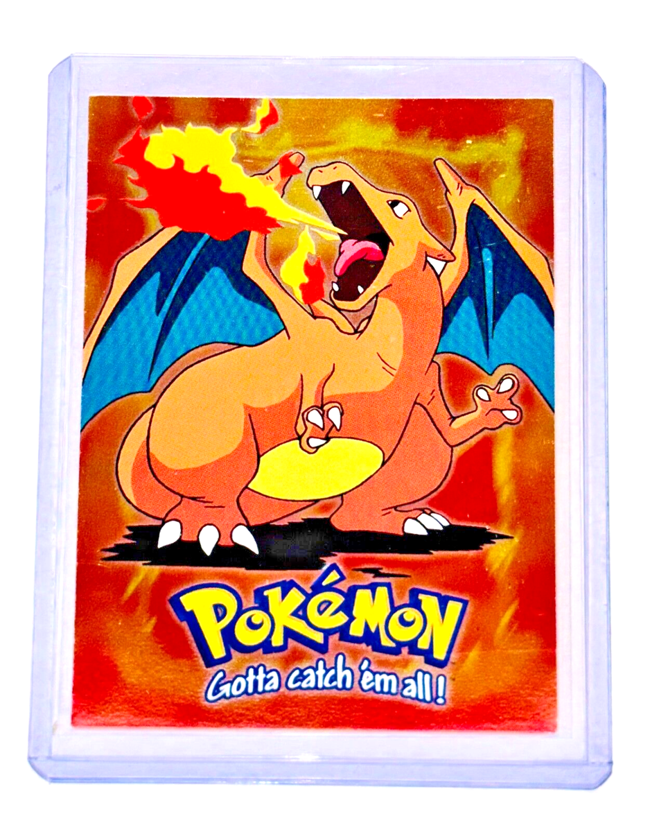 Charizard #06 Holo Foil E6 of 12 Pokemon Topps Card Movie Edition 1999