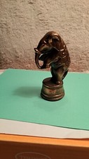 Standing Circus Elephant still bank cast iron copper tone color vintage