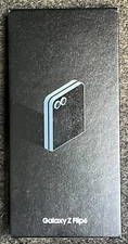 Original Samsung Empty Box for Galaxy Z Flip 6 - Blue (No accessories)