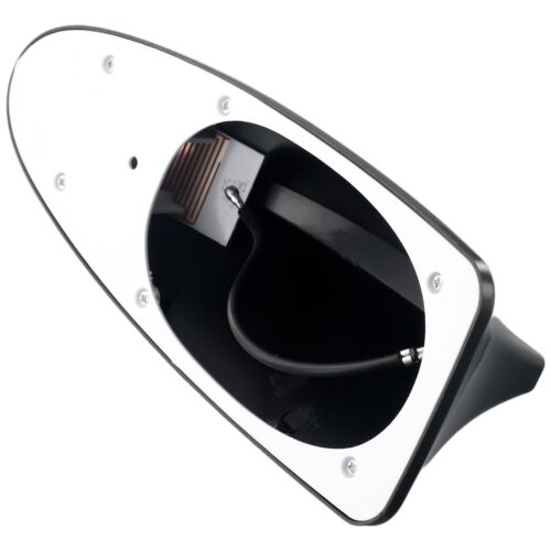 Antenne d'aileron de requin Universel Radio ABS Noir Voiture Auto Fm / Am Signal - Picture 6 of 12