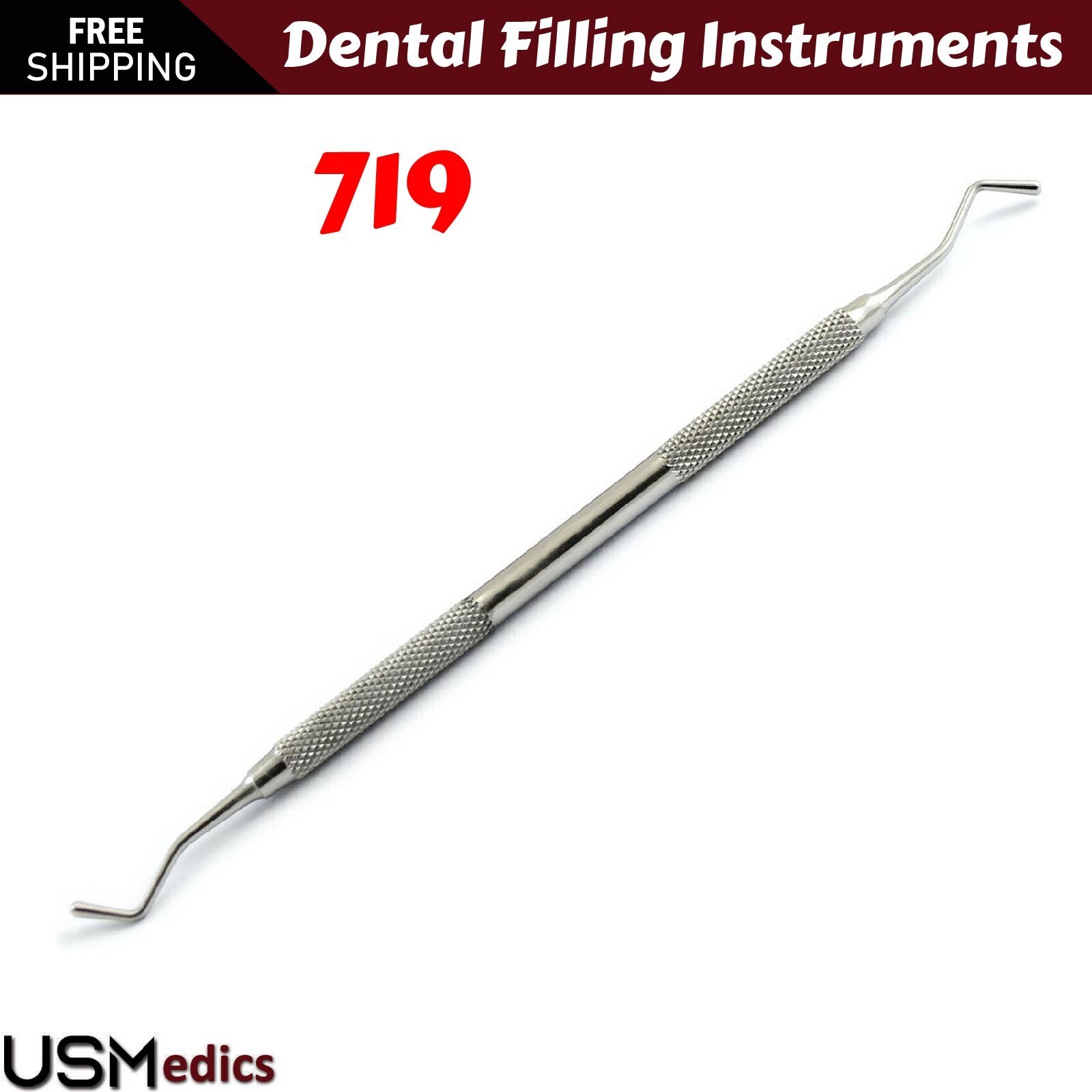 Composite Amalgam Filling Instruments 719 Flat Plastic Dental Dentist Instrument eBay