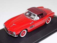 1/43 Minichamps BMW 507 Cabriolet Soft Top in Red