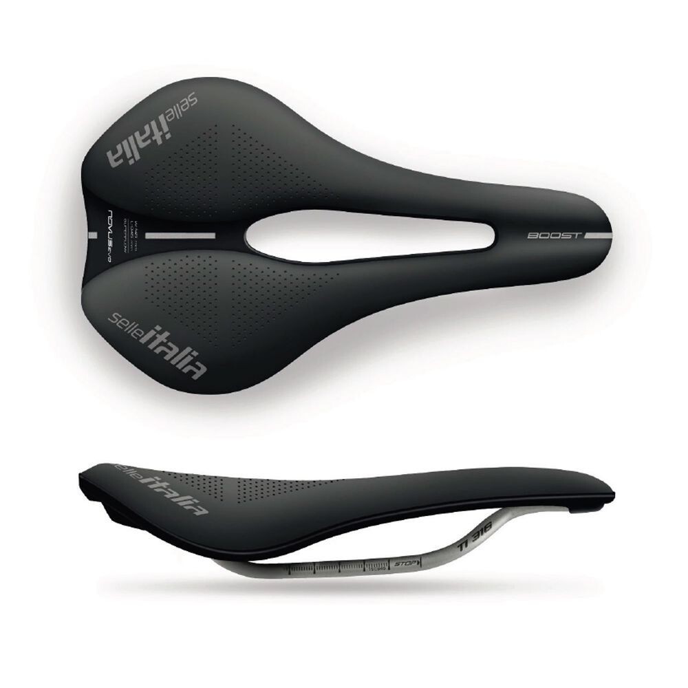SELLE ITALIA Sella NOVUS BOOST EVO SUPERFLOW L3 145x248mm 190gr