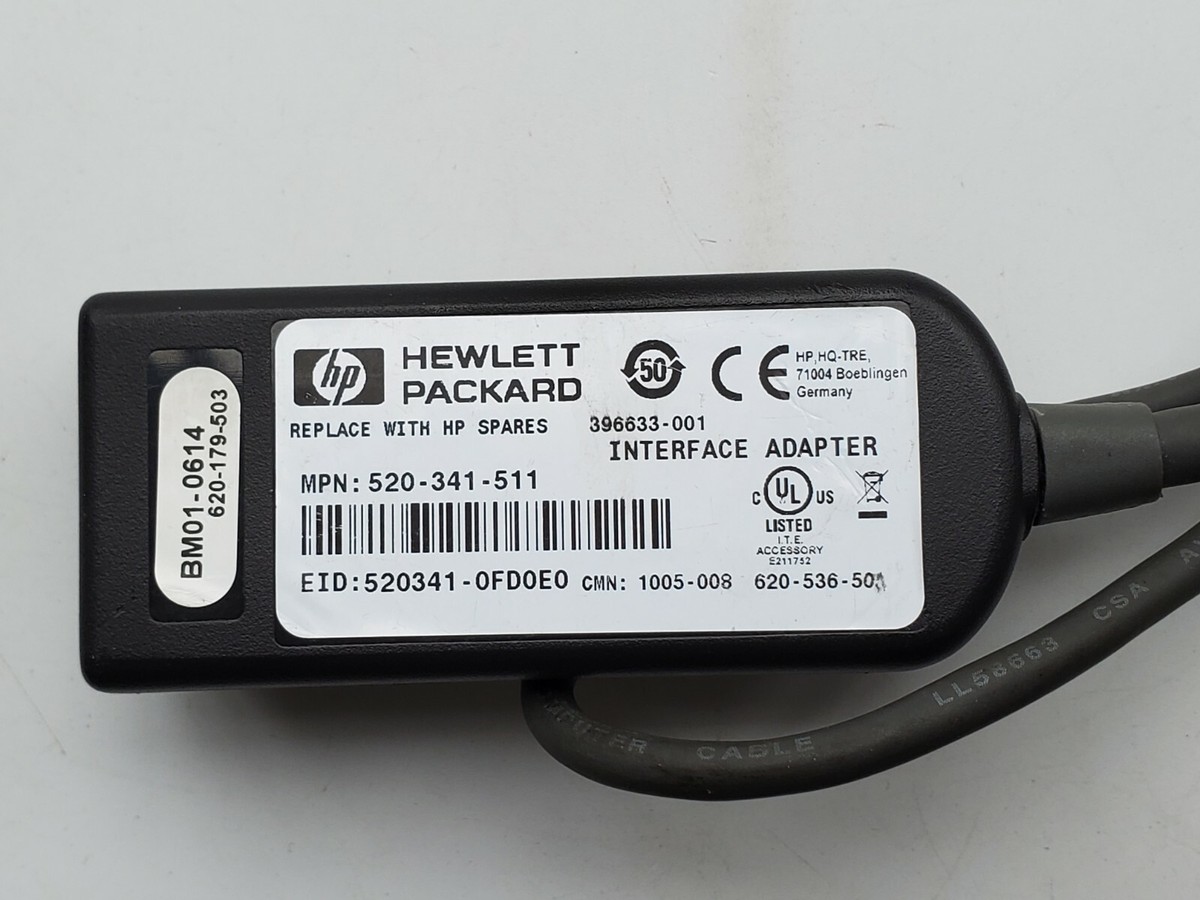 HP KVM USB Interface Adapter Cable, 336047-B21, Spare Part No