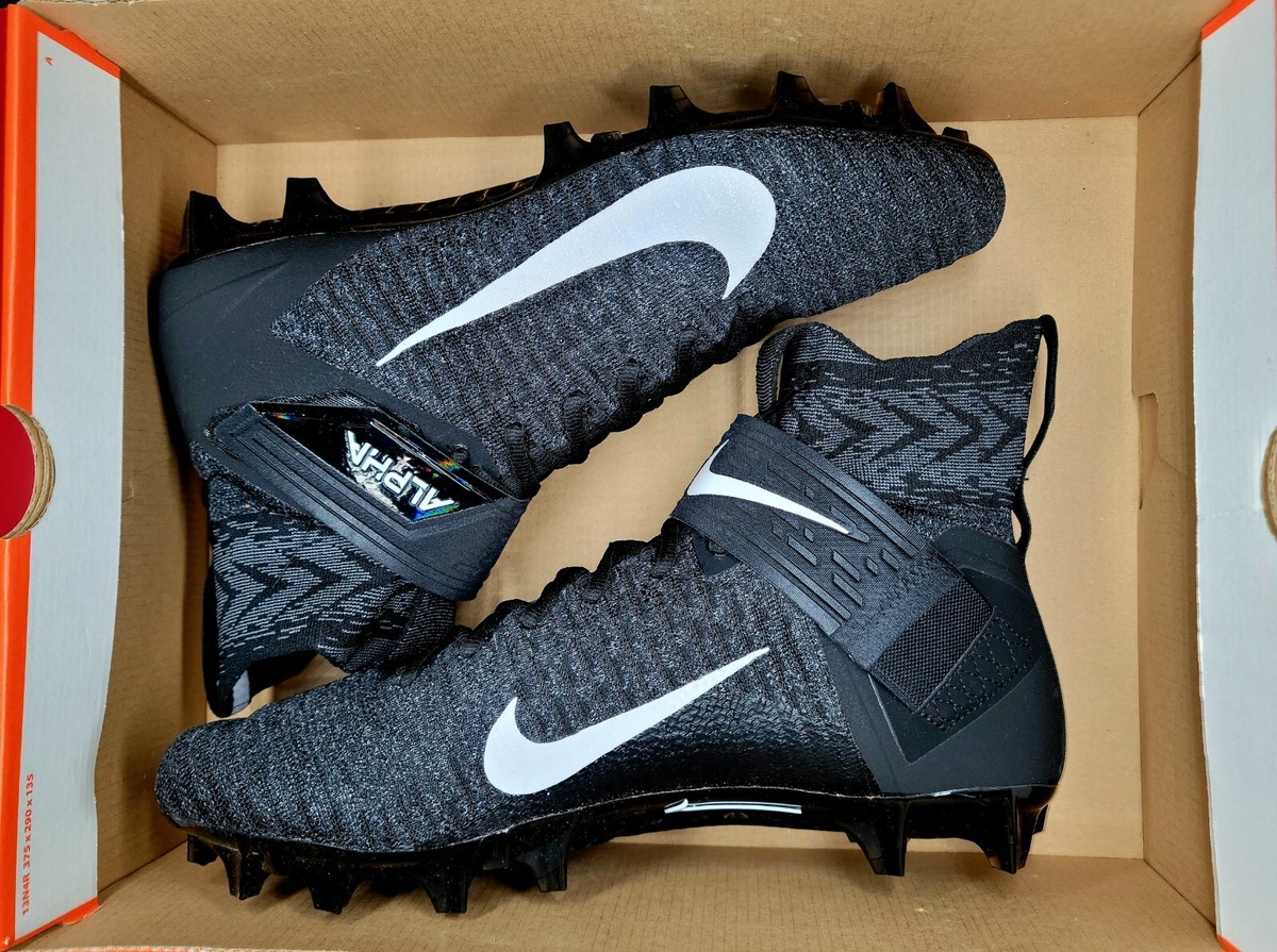 Nike Alpha Menace Elite 2 WD P FlyKnit Black White BV3298-001 Men\'s Wide Nike Alpha Menace Elite 2 WD P FlyKnit Men main image 3