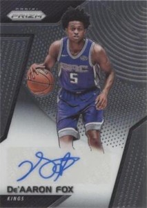 De Aaron Fox Rookie Card | eBay