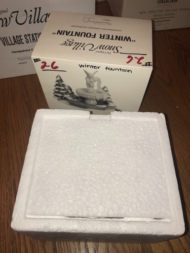 Department 56 Original Snow Village-WINTER WATER FOUNTAIN ACCESSORY 5409-7 - Picture 19 of 19