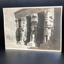 Vintage Photograph Medinet Habu Egypt 7x9" Galifi Crupi Studio