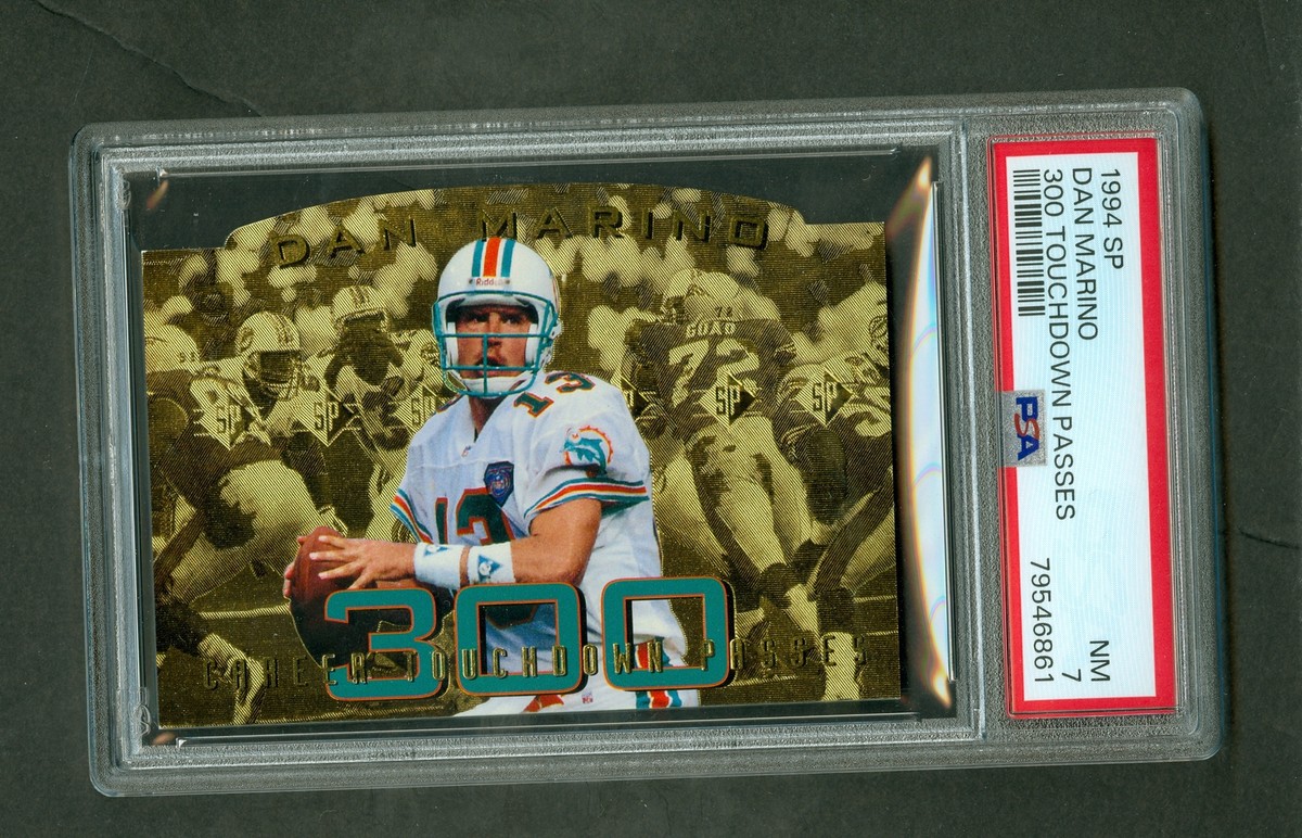 Dan Marino 1994 Upper Deck SP 300 Career Touchdown Passes Die Cut 