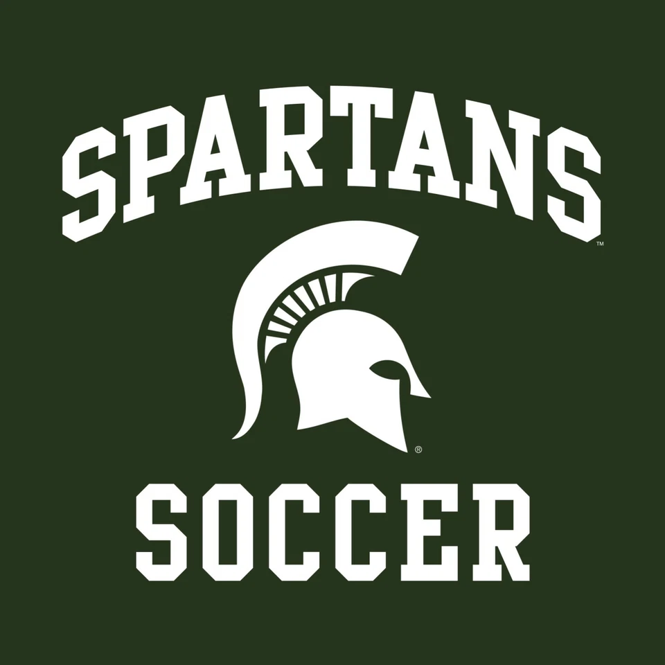 Michigan State Spartans Arch Logo Soccer University Hoodie - Forest - Image 2 of 4