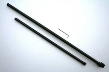 CarbonPro Carbon-Fiber Complete Shaft for Equinox 600/800 metal detector, Black