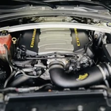 YELLOW Engine Cover PLASTIC Letter Set For 16-22 Chevy Camaro SS 6.2L NOT VINYL