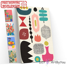 Scenery Abstract Paint By Numbers Kit for Kids Beginner Canvas Oil Wall Art