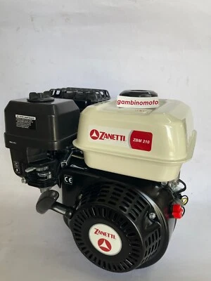 PRAI MOTORE 4 TEMPI A BENZINA ZANETTI ZBM 210 L2V CON ALBERO CILINDRICO 19 MM