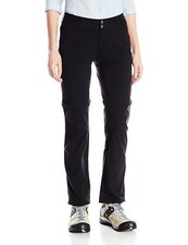 Columbia Womens Plus-Size Saturday Trail II Convertible Pant, Black, 16W Short 