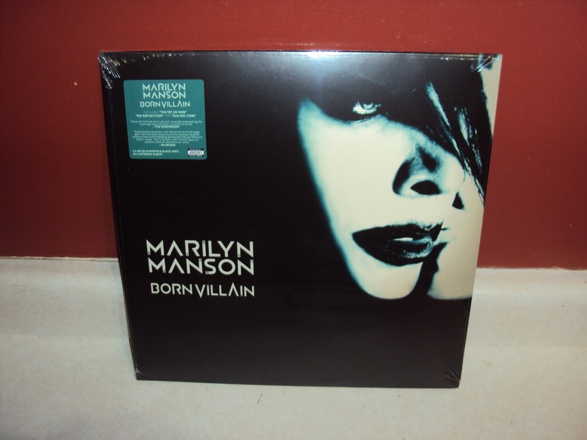 MARILYN MANSON BORN VILLAIN VINYL RECORD 2 LP SEALED NEW NO