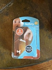 Safety 1st 48447 Spring Loaded Cabinet/Drawer Latches 3 PACK SEALED FAST SHIP