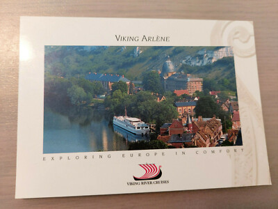 Postkarte Passagierschiff Viking Arlene Viking River Cr. ungel_