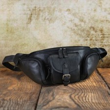 Genuine Leather Fanny Pack Waist Bag