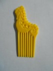 Vintage Barbie Island Fun Miko Yellow SEAHORSE Comb Pick Mermaid Doll Hong Kong — photo 6