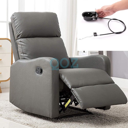 Metal Recliner Handle Lever Trigger Replacement Lounge Chair Sofa Release Cable - Picture 10 of 25