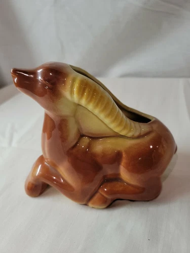 Vintage Shawnee Pottery Gazelle Planter/Vase #613