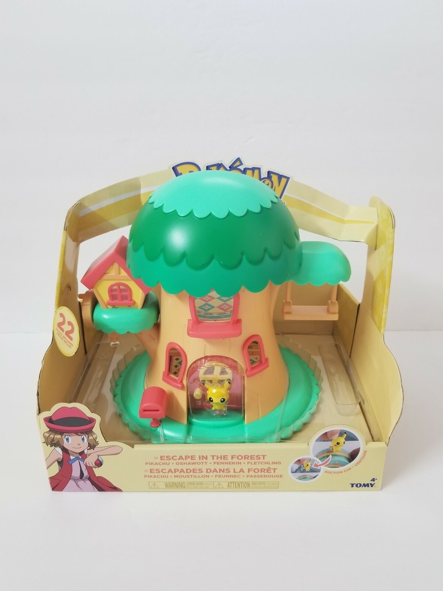 Forest Playset Pokemon Treehouse Playset Pokemon Petite Pals Party