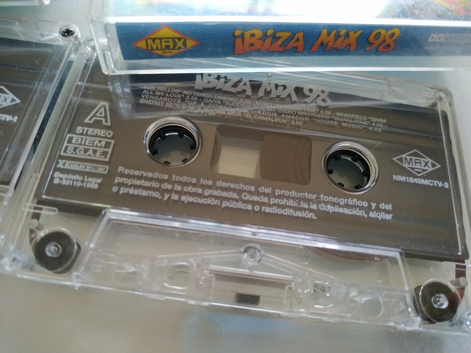 Mix 98 Max Musik 1998 Suite Sash rebeca 2 X Tape Kassette 2T eBay