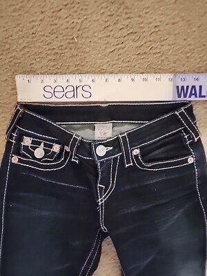 True Religion Disco Becky Big T Women's Blue Jeans Size 25 NWOT | eBay