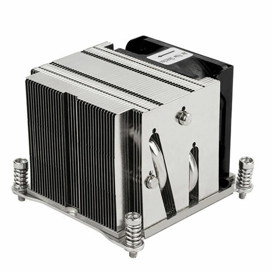 Silverstone SST-XE02-2066 2U Intel LGA 2011 / 2066 Square/Narrow SFF CPU Cooler - Image 2 of 4