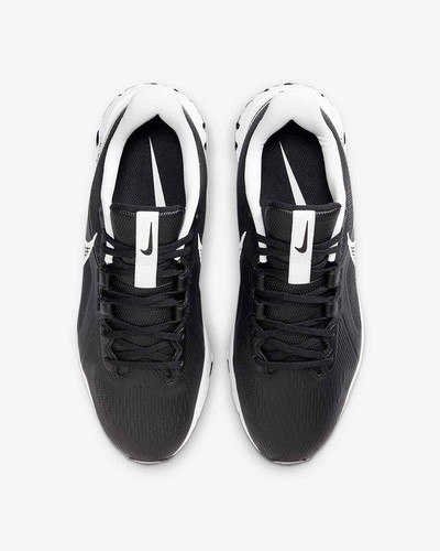 Nike React Infinity Pro 10 Golf Shoes Mens Size 8.5 Wide Black/White CT6621-003 - Picture 4 of 6