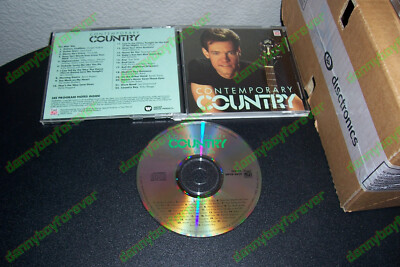 Contemporary Country CD The Mid 80s by Time Life Steve Earle Judds Merle Hank Jr
