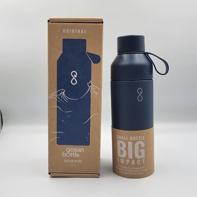 NEW Ocean Bottle Vacuum Insulated Stainless Steel 500ml Ocean Blue