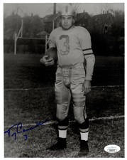 Packers TONY CANADEO (d)  Signed 8X10 Photo #5 AUTO - HOF 1974 - 1944 Champ JSA