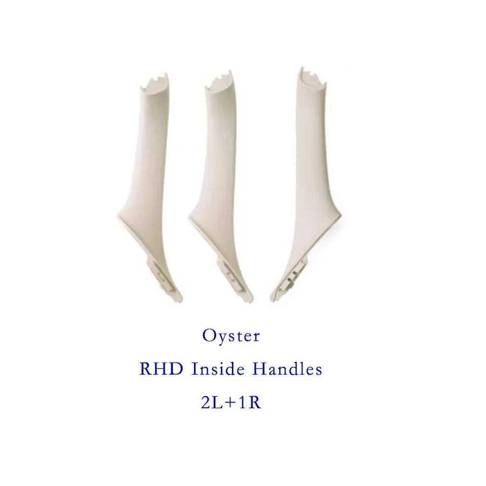 For BMW 5 Series F10/11 7PCS Inner Door Pull Handle Window Lift Panel Oyster RHD - Image 2 of 2
