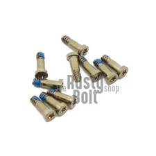 Gold Pentalobe Bottom Case Screws For iPhone 6, 6+ .