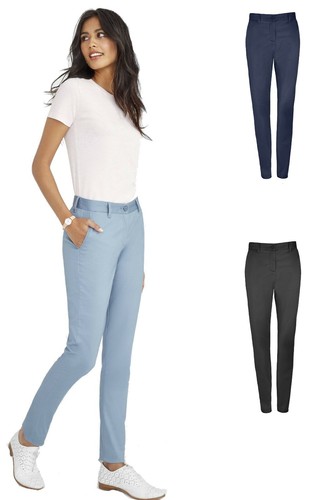 PANTALONE PANTALONI STRETTI STRETTO DONNA | eBay