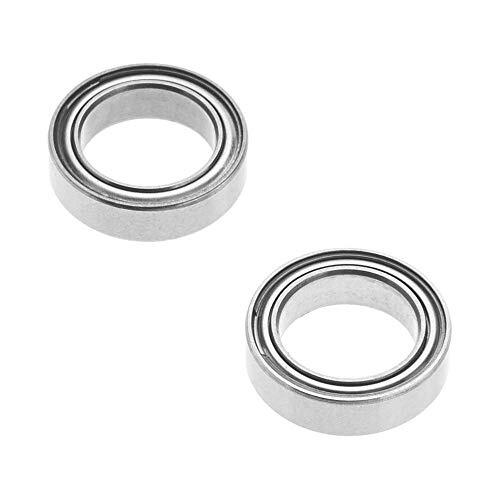 Arrma RC Car Bearings - 10x15x4mm Steel Ball Bearings (2 Pack) For Differential & Drivetrain