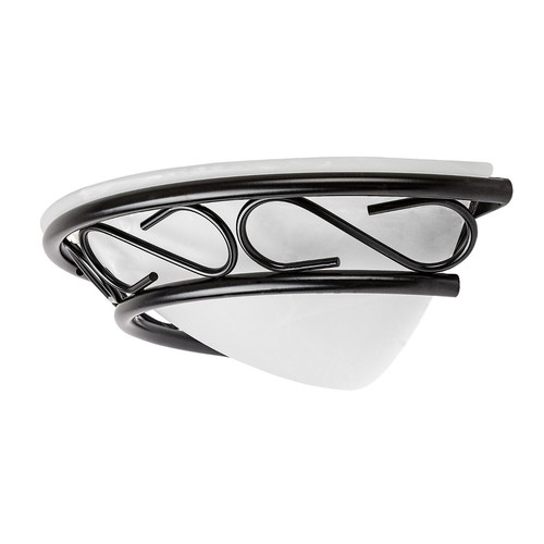 Wandleuchte Halbplafond IP20 60W E14 Schwarz - Bild 2 von 5