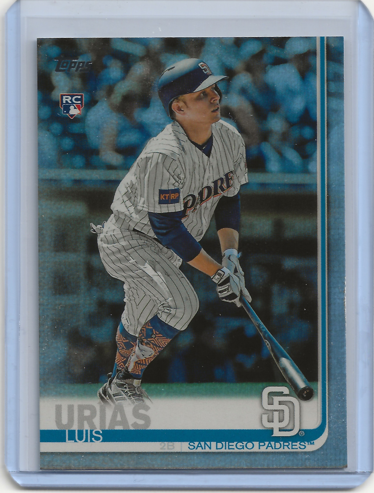 2019 Topps Series 1 LUIS URIAS Rainbow Foil Parallel PADRES Rookie RC (#192)
