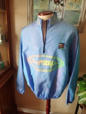 VTG Surf Style Iridescent Jacket Windbreaker Pullover Purple 80's Rare Design