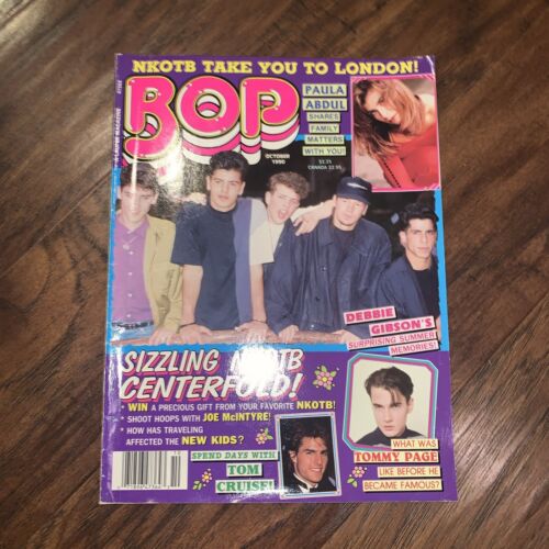 Bop Magazin Oktober 1990 Neu ohne Etikett Tom Cruise Candace Cameron Alyssa Milano - Bild 1 von 7