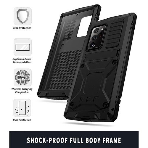 Metal Case Cover Skin Stand Waterproof for Samsung Galaxy S20 Plus/Note 20 Ultra - Picture 12 of 28