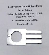 NEW Hobart Buffalo Chopper 14” COMB Hobart 00-116642 Made USA  Stainless Steel 
