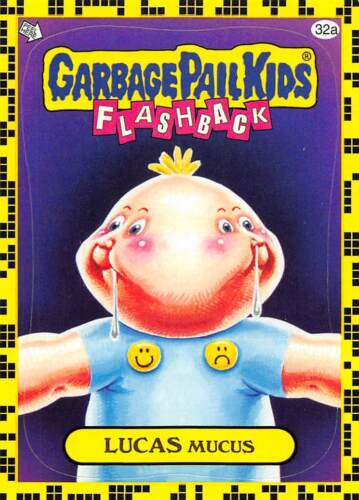 GARBAGE PAIL KIDS 2011 FLASHBACK SERIES 2 PICK-A-CARD YELLOW BASE STICKERS TOPPS - Picture 126 of 321