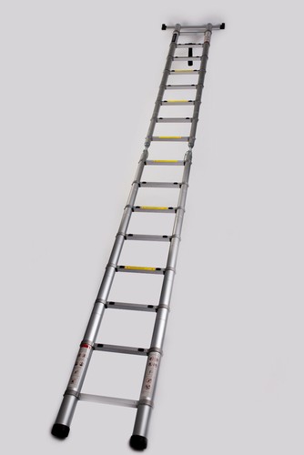 WORHAN® Escalera Telescopica 5.0m Multifuncion Plegable Tijera ANILLOS ALUMINIO+ - Imagen 6 de 11