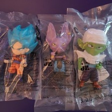 Burger King DRAGON BALL SUPER 3 BLUE GOKU, BEERUS, PICCOLO 2026 Kid Meal Toys